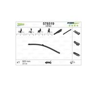 1 Braccio Tergicristallo 800mm Per Opel Zafira Tourer C Citroën C4 1611661180