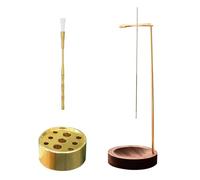 1 Bruciatore Di Incenso, 1 Spazza Incenso, 1 Portaincenso, Set Bruciatore Di Incenso, Set Bruciatore Di Incenso Per Ufficio, Bruciatore Di Incenso Capovolto