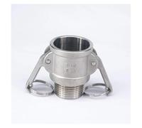 1" BSP male Thread 304 Stainless Steel Type B Socket Camlock Fitting Cam and Groove Coupler