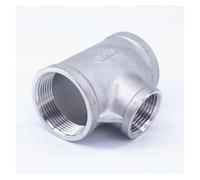 1" BSP To 1-1/2" BSP Female Thread 304 Stainless Reducing Tee 3 Way Connector Pipe Fitting water oil air