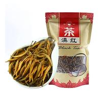 1 Busta (150g) Tradizionale Yunnan Dianhong Golden Bud Fritto a Mano Tè Nero Biologico - Tè Verde Biologico Senza Additivi Tè Cinese Corposo E Morbido - Gusto Facile Da Preparare (3pcs)