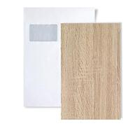 1 CAMPIONE di S-25544 WallFace OAK TREE Light Nature NATURE Collection | CAMPIONE di Pannello murale in circa DIN A5