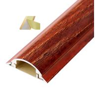 1 canale for cavi elettrici, protezione for cavi da pavimento, canalina autoadesiva in lega di alluminio for evitare inciampi, varie misure, multicolore, 1 m(Red-NO.4-W-40mm(1-57/100in))