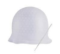 1 Cappuccio in Silicone per Tinture Capelli - Cuffia Colorazione con 1 Uncino Metallico - Riutilizzabile per Meches e Colori - Professionale per Salon e Casa