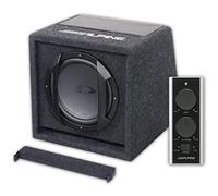 1 cassa attiva compatibile con ALPINE SWE-815 subwoofer da 8" 20,00 cm 200 mm diametro 100 watt rms 300 watt max 2+2 ohm bass reflex auto, 1 pezzo