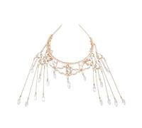 1 Catena Frontale Con Goccia D'acqua Per Testa | Ornamento sulla fronte con strass super fata