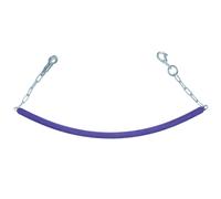 1 catene per stalle e cavalli equestri rivestite in gomma viola resistente