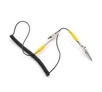 1. cavo di messa a terra antistatico resistente con i morsetti della molla per gli accessori di elettronica in poliuretano rivestito elettrostatico