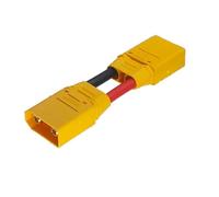 1 cavo di prolunga per batteria XT90, 10/20/30/40/50 cm/1 m, 10 AWG/12 AWG, cavo in silicone maschio-femmina per drone RC Lipo (XT90H-M a XT90H-M, 10AWG_1M)