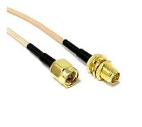 1 cavo RG316 RP-SMA femmina jack a connettore maschio SMA antenna pigtail 15 cm/30 cm/50 cm/100 cm (50 cm)