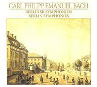 1-CD C.P.E. BACH - BERLINER SYMPHONIEN - HARTMUT HAENCHEN (SCHIJFJE IS UITSTEKEND, 1 NOTITIE AAN DE ACHTERZIJDE VAN DE BOOKLET IN POTLOOD)