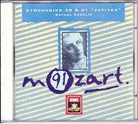 1-CD MOZART - SYMPHONIES 38 & 41 - RAFAEL KUBELIK / WIENER PHILHARMONIKER