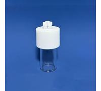 1 cella elettrolitica micro sigillata - cella in vetro a camera singola for sistemi elettrochimici a tre elettrodi - capacità personalizzabili(30ml)