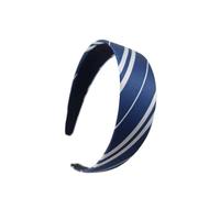 1 cerchietto per capelli da mago del college mago Serpeverde, stile vintage, accessorio per capelli in seta per ragazze (blu)