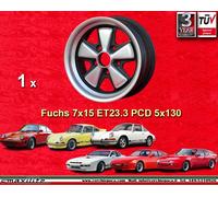 1 cerchio 1 Stk. Felge 7x15 ET23.3 Fuchs Porsche 911/914-6 wheels IROC Look