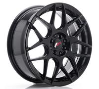 1 Cerchio Cerchione in lega Japan Racing JR18 17x7 ET40 4x100/108 Nero Lucido