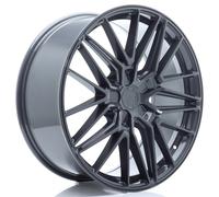 1 Cerchio japan racing JR38 21x9 ET10-52 5H BLANK Hyper Grigio