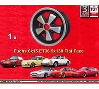 1 cerchio Porsche Felge 6x15 Flat Six IROC Porsche Carrera RS R 2.7 3.2