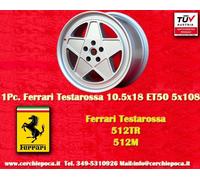 1 cerchio posteriore Ferrari Testarossa 10.5x18 ET50 rear wheel NO TRX 18 inch
