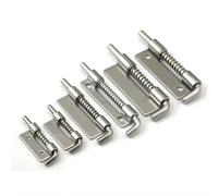 1 cerniera a molla in ferro/acciaio inossidabile 304 - Dimensioni piccole, medie e grandi for mobili e armadi industriali(Iron right porose)