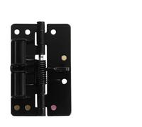 1 cerniera automatica for chiudiporta da 4 pollici, multifunzione, posizionamento a 90 gradi, cerniera a molla for porta automatica for decorazione domestica(Silver)
