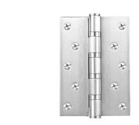 1 cerniera in acciaio inossidabile 304 da 3 pollici, 4 pollici, 5 pollici, cuscinetto silenzioso, cerniera for porta in legno for interni, piatta, apri e chiudi.(4 x4x2.3 brushed (201))