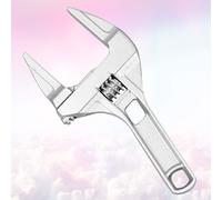 1 chiave inglese regolabile per bagno, per sturare gli scarichi, per