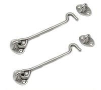 1 chiavistello scorrevole in acciaio inossidabile for porte di fienili e capannoni - Proteggi la tua casa con stile(6in)