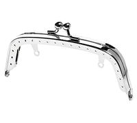 1 Chiusura per Borse, Emilia, 12x5cm, Argento