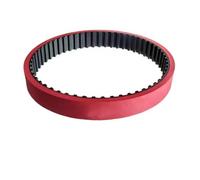 1 cinghia dentata tipo L 528L-683L passo 9,525 mm passo rosso gomma per macchina da imballaggio Film Tirare (635L(169teeth), 40 mm)