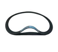 1 cinghia di trasmissione for sega troncatrice da 480 mm, in gomma nera, resistente all'ozono, for accessori for utensili elettrici da 255 mm