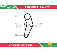 1 CINGHIA DISTRIBUZIONE CONTITECH CT709
