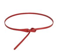 1 cintura maglione donna moda retrò nera piccola cintura rossa