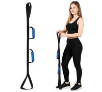 1 cintura per sollevamento gambe, con passante imbottito, salire e uscire da divano, letto, auto e sedia a rotelle (lunghezza totale 125 cm)