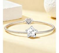 1 ciondolo alla moda a forma di stelle, dodici costellazioni, perline, adatto per gioielli fai da te e abbigliamento quotidiano, decorazione regalo per le donne