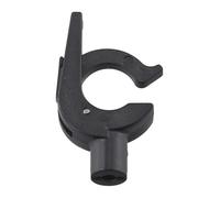 1 clip per braccio per giradischi Technics Sl-1200 Mk2 / Sl-1210 Mk2 / Mk3 / Mk5 - Morsetto di supporto in plastica nera compatibile con serie Sl1200 (escluso MK1)