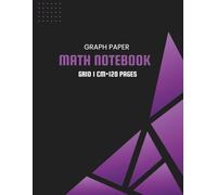 1 cm Graph Paper Composition Notebook - 8.5 x 11 Inches, 120 Pages | Math Notebook Graph Paper for Learning Math: Graph Paper Book | Grid Paper ... and Math Challenges | Math Squares Notebook