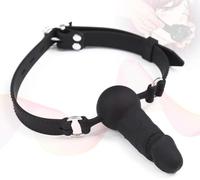 1 collana a sfera in silicone morbido regolabile in pelle nera per feste accessori