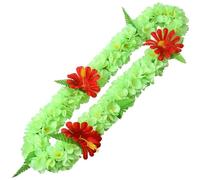 1 collana di lusso hawaiana Leis con fiore tropicale Lei laurea hawaiana Lei Summer Beach Garland spessa Hawaii Luau Bomboniere per feste Decor Holiday Wedding Birthday Party Supplies (14, Hawaiian