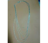 1 COLLANA personalizzatA multifili metallo 1' filo 45 cm altri + 5 cm necklace