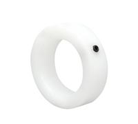 1 collare di bloccaggio per albero diviso con vite di fissaggio in plastica | Anello di sicurezza esterno (1PC_POM-3-14-8)