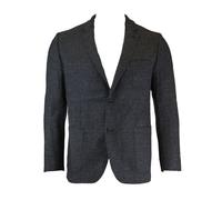 1 Come Nessun Altro Giacca Sportiva In Cotone Lino Grigia Da Uomo $495 NWT