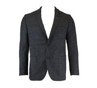 1 Come Nessun Altro Giacca Sportiva In Cotone Lino Grigia Da Uomo $495 NWT