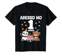 1 Compleanno Bambini & Orsi - Regalo Di 1 Anni Maglietta