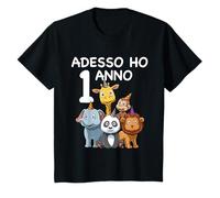 1 Compleanno Bambini & Zoo - Regalo Di 1 Anno Maglietta