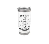 1° compleanno cane Bicchiere termico in acciaio inox doppia parete
