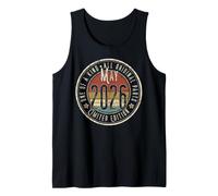 1° Compleanno Vintage Maggio 2026 Retro Limited Edition Canotta