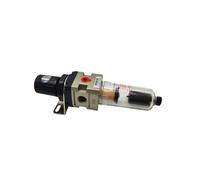 1 compressore pneumatico AW2000-02D con filtro aria a scarico automatico, regolatore di pressione e separatore olio-acqua for compressione aria(AW2000-02D,Copper core)