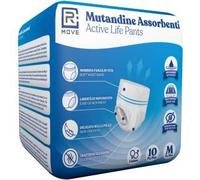 1 Conf. da 10 pz M Mutandine Assorbenti ActiveLife Adulto RMOVE