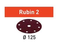 1 CONF. FESTOOL Abrasivo RUBIN 2 disco carta uso automatico per levigatura legno